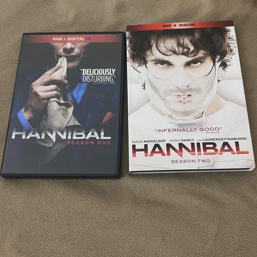 Hannibal: Season 1 and 2 DVD and! Digital